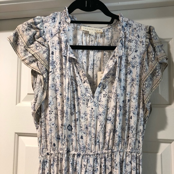 NWT Lovestitch boho midi dress - Picture 4 of 5
